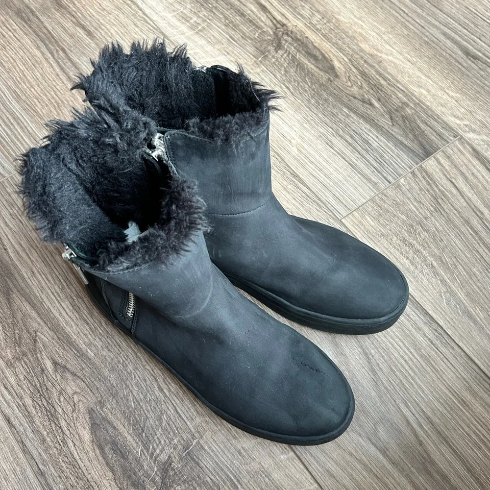 J/Slides Henley Platform Leather Boots | 8 - Picture 13 of 15